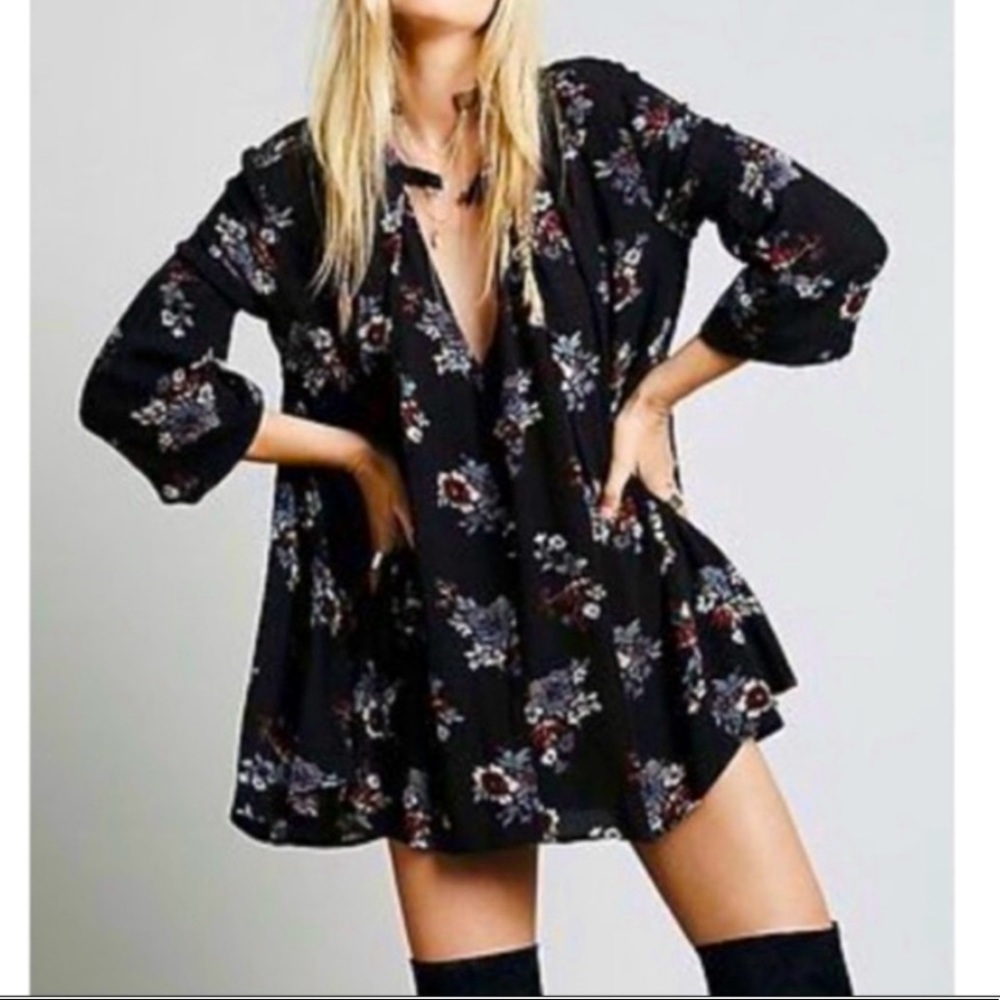 Free People Tree Swing Tunic Dress